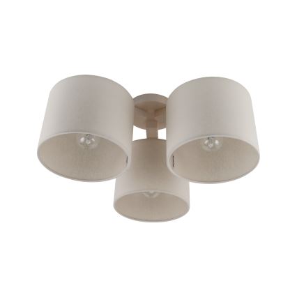 Cúpula de reposição para luminária de teto WALEC E27, Ø 20 cm, bege