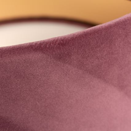 Cúpula de reposição para lustre ZWIS, diâmetro 38 cm, rosa/dourado
