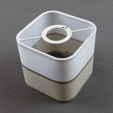 Cúpula de substituição para aplique de parede TONI E27 bege/branco
