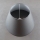 Cúpula de substituição para candeeiro de mesa E27 24x40 cm cinzenta