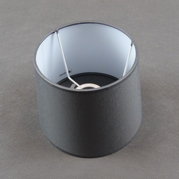 Cúpula de substituição para candeeiro de mesa LAMA, compatível com soquete E27, diâmetro 15 cm, cinzenta