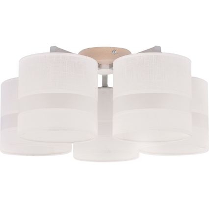 Cúpula de substituição para candeeiro de pé e aplique ROXY E27, diâmetro 16 cm, branca