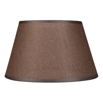 Cúpula de substituição para candeeiro de teto e aplique ANTONIO E14 120x200 mm castanha