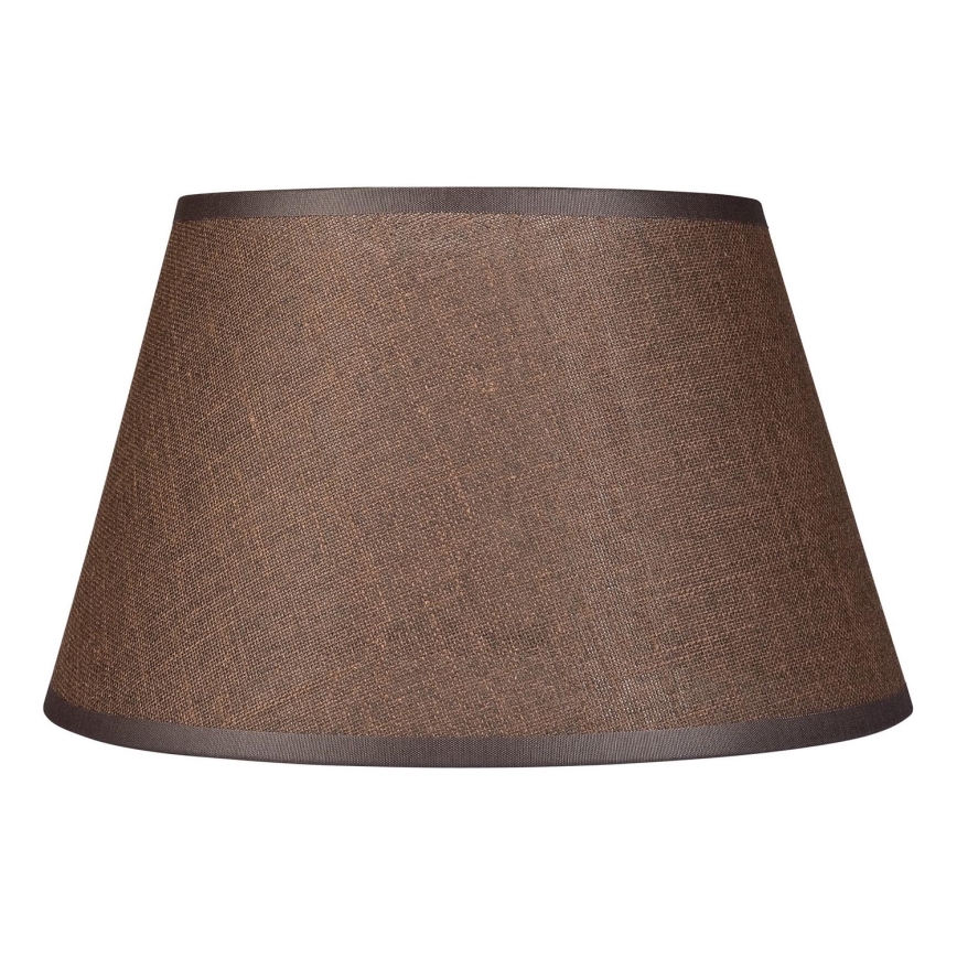 Cúpula de substituição para candeeiro de teto e aplique ANTONIO E14 120x200 mm castanha