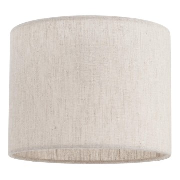 Cúpula de substituição universal cilíndrica E27, diâmetro 20 cm, castanha