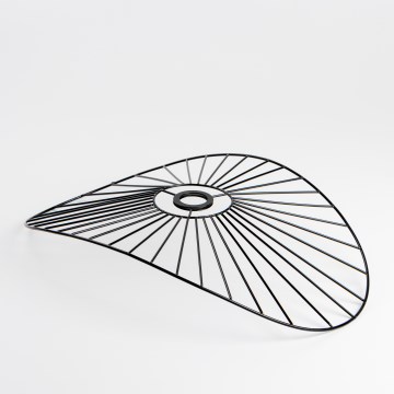 Cúpula universal CURITIBA 40x56 cm preta