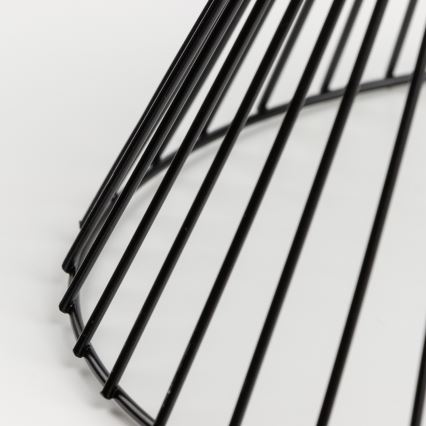 Cúpula universal CURITIBA, diâmetro 30 cm, preta