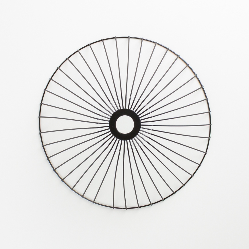 Cúpula universal CURITIBA, diâmetro 45 cm, preta