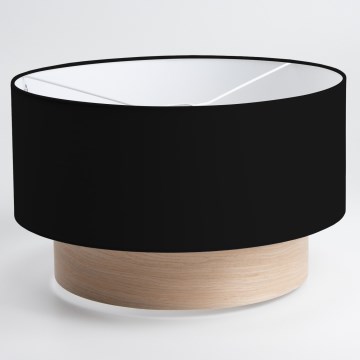 Cúpula universal KERIA, diâmetro 50 cm, preta/bege