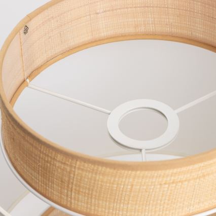 Cúpula universal KERIA Ø 30 cm bege/branco