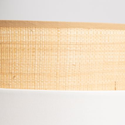 Cúpula universal KERIA Ø 40 cm bege/branco