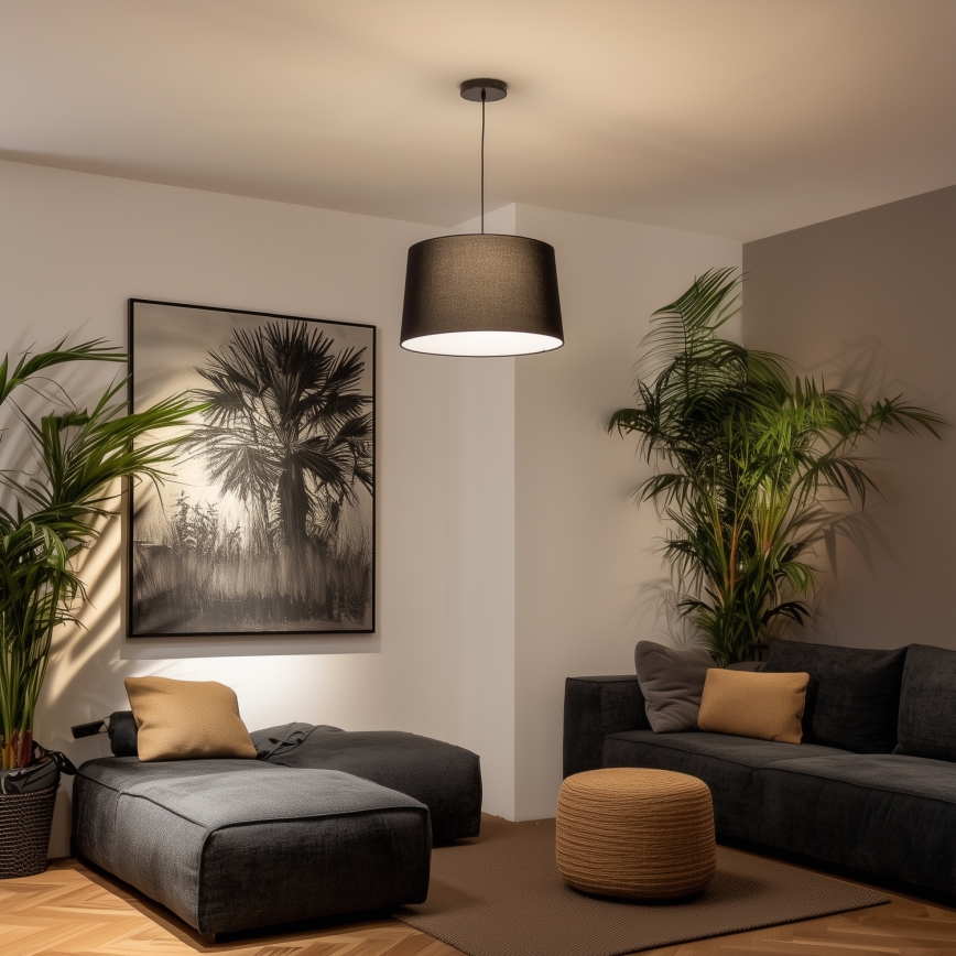 Cúpula universal KERIA Ø 45 cm preta