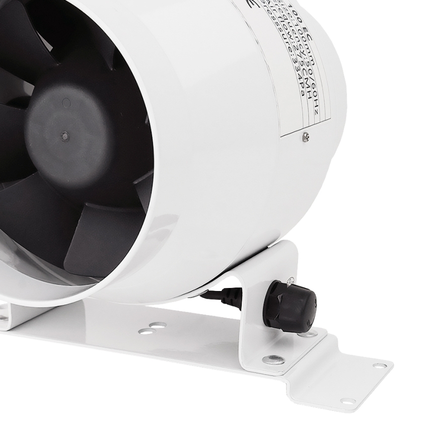 Dalap 24MF100 - Ventilador de conduta com motor económico e regulador de velocidade MF 100 EC 18W/230V