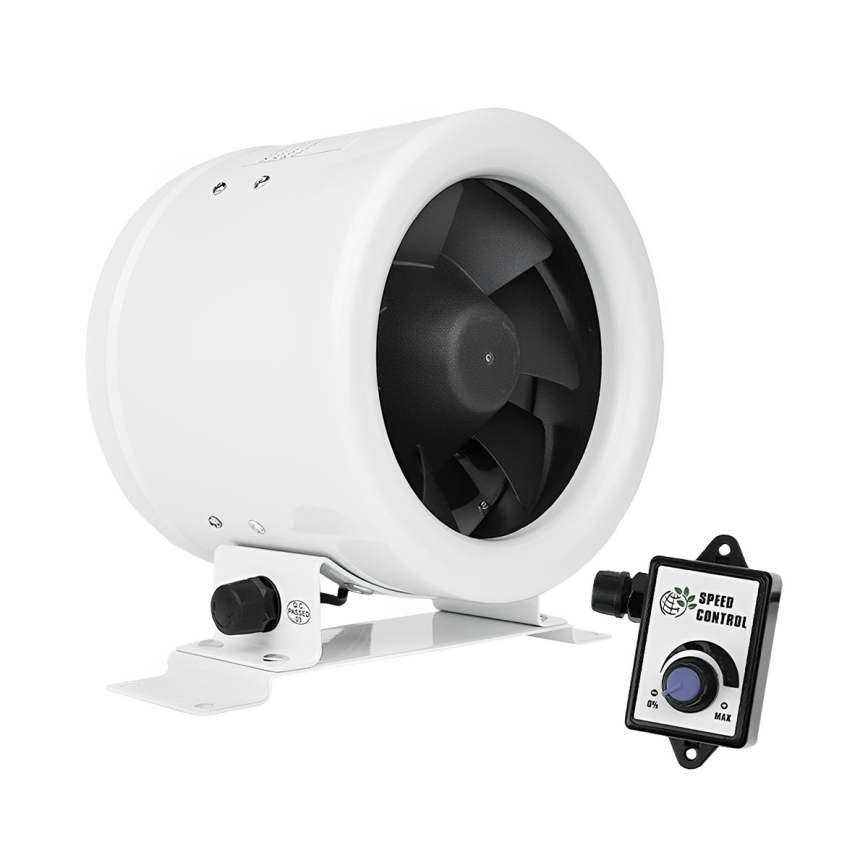 Dalap 24MF150 - Ventilador de conduta com motor económico e regulador de velocidade MF 150 EC 40W/230V