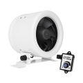 Dalap 24MF200 - Ventilador de conduta com motor económico e regulador de velocidade MF 200 EC 75W/230V