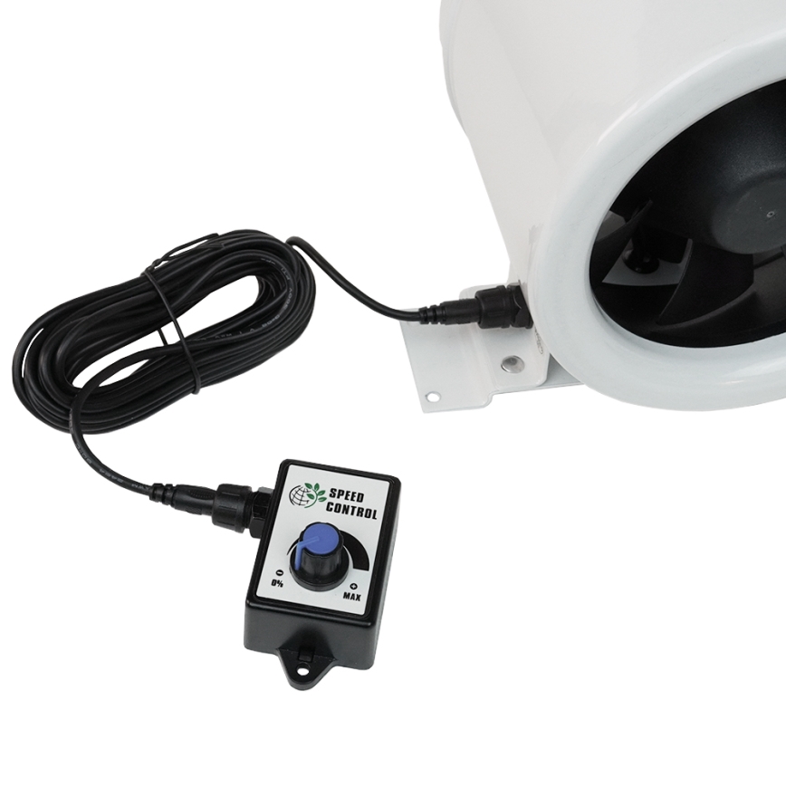 Dalap 24MF200 - Ventilador de conduta com motor económico e regulador de velocidade MF 200 EC 75W/230V