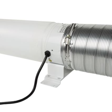 Dalap 24MF200 - Ventilador de conduta com motor económico e regulador de velocidade MF 200 EC 75W/230V