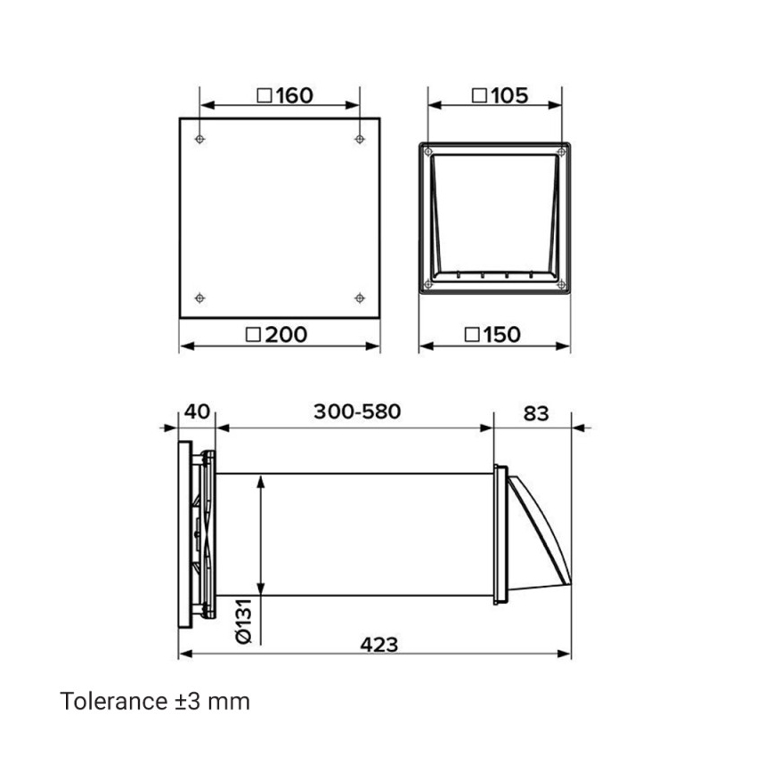 Dalap 24ZH01 - Recuperador de calor para ambiente HERO 9,4W/230V