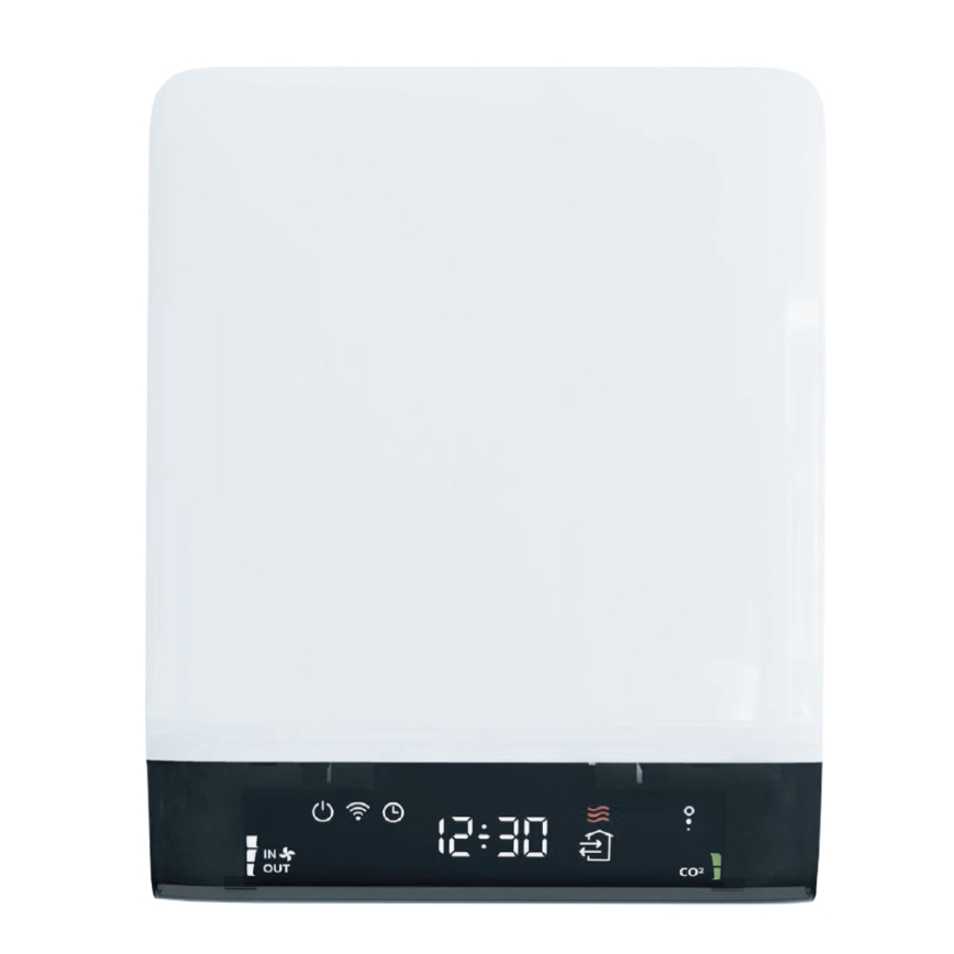 Dalap 25B160 - Recuperador de calor local para ambiente BRISE 160 22W/230V Wi-Fi + controlo remoto
