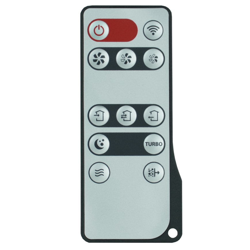 Dalap 25BP160 - Unidade de recuperação de ar para ambientes BRISE 160 PROFI 22W/230V Wi-Fi + controlo remoto