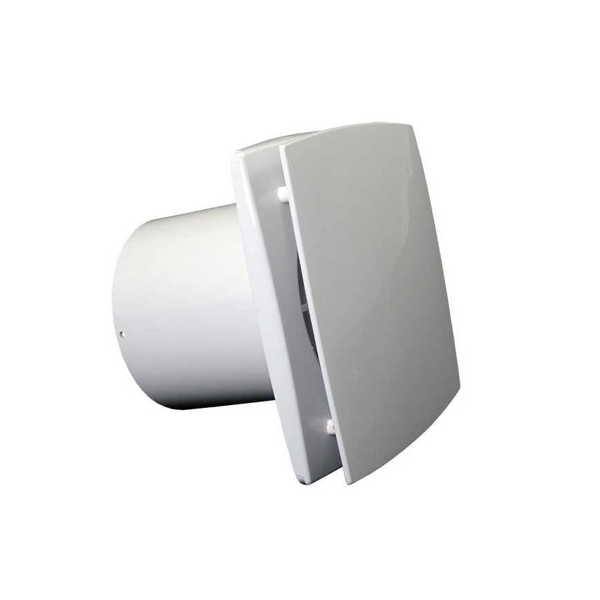 Dalap 41067 - Ventilador axial com temporizador e sensor de humidade 100 BFZW 12 14W/12V