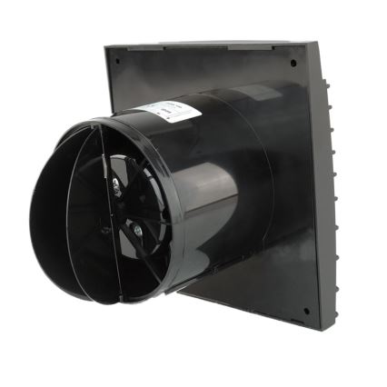 Dalap 41096ZW - Ventilador axial com temporizador 125 DARK ZW 10W/230V