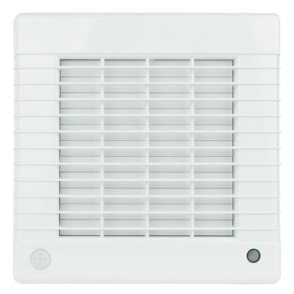 Dalap 41104 - Ventilador axial com obturador automático 100 LV 12 18W/12V