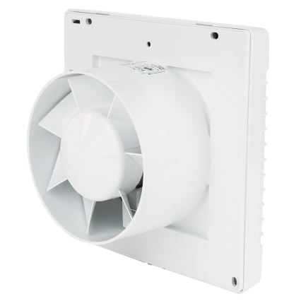 Dalap 41105 - Ventilador axial com obturador automático e temporizador 100 LVZ 12 18W/12V