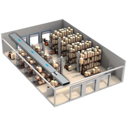 Dalap 8199 - Ventilador axial AP PROFI 100 25W/230V