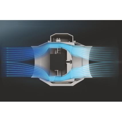 Dalap 8199 - Ventilador axial AP PROFI 100 25W/230V