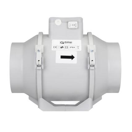 Dalap 8207 - Ventilador axial AP PROFI 125 29W/230V