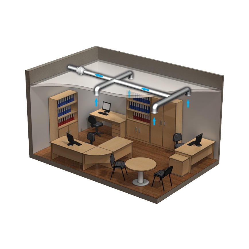 Dalap 8207 - Ventilador axial AP PROFI 125 29W/230V