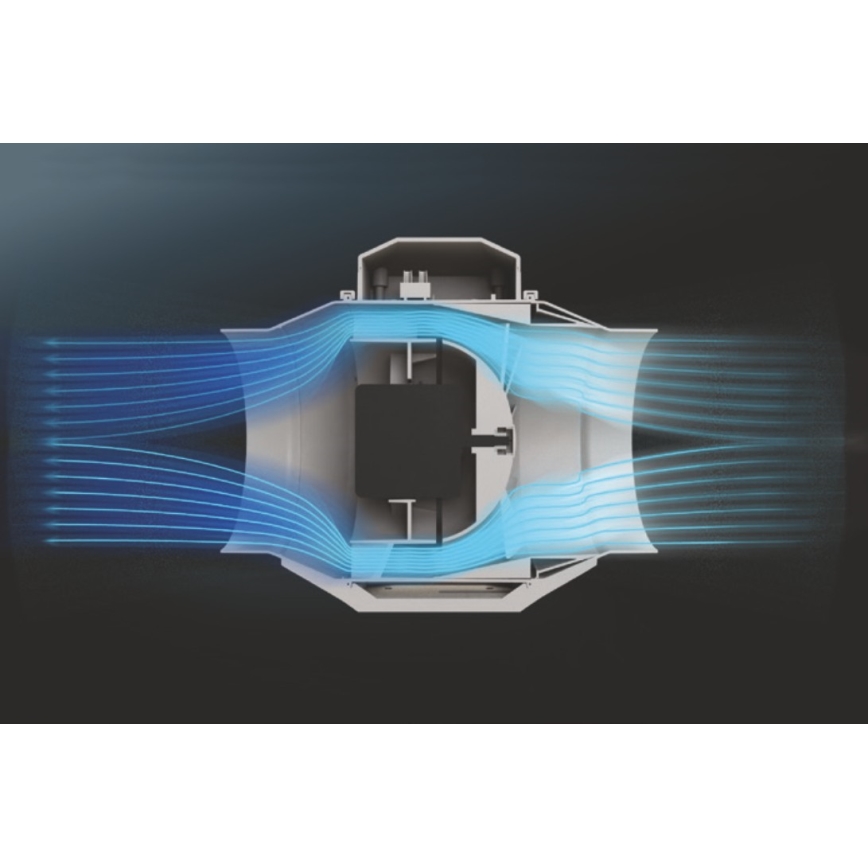 Dalap 8207 - Ventilador axial AP PROFI 125 29W/230V