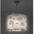 Dalber 41192 - Lustre infantil RAINBOW 1xE27/15W/230V multicolorido