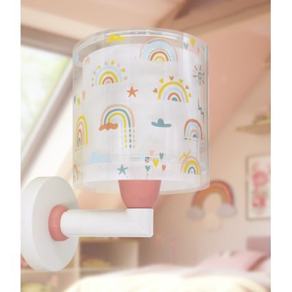 Dalber 41199 - Candeeiro de parede infantil RAINBOW 1xE27/15W/230V multicolorido