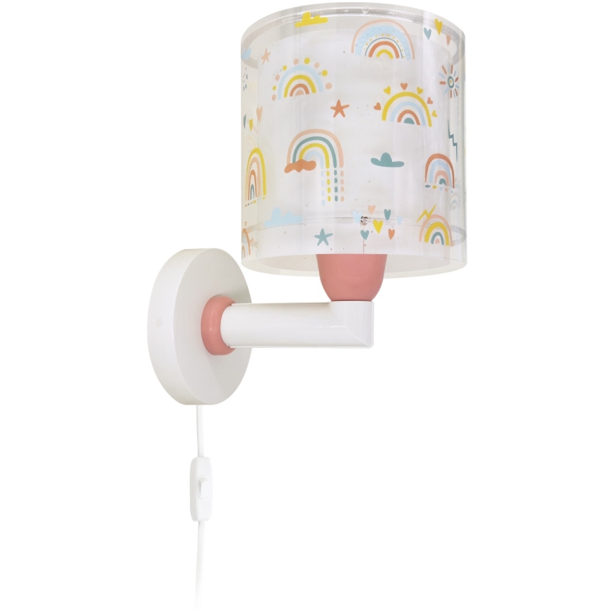 Dalber 41199 - Candeeiro de parede infantil RAINBOW 1xE27/15W/230V multicolorido