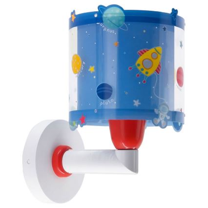 Dalber 41349 - Aplique de parede infantil PLANETS 1xE27/15W/230V