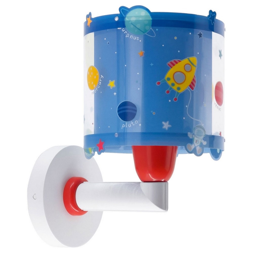 Dalber 41349 - Aplique de parede infantil PLANETS 1xE27/15W/230V