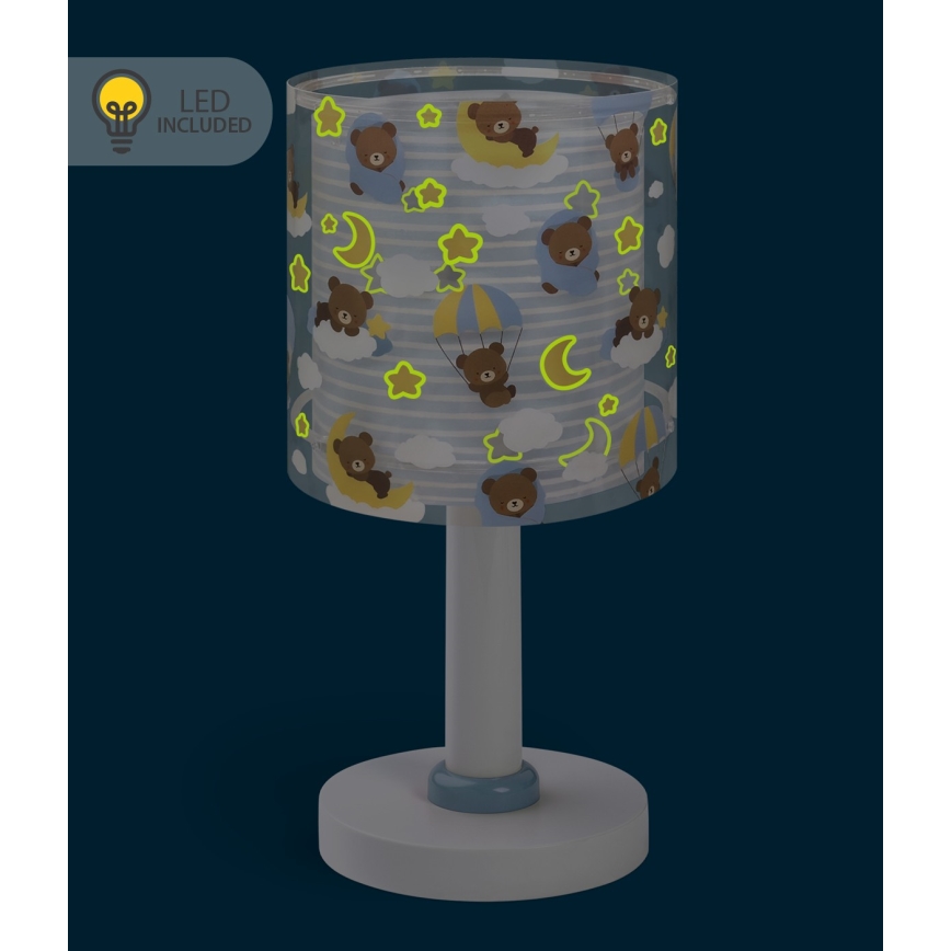 Dalber 41571T - Candeeiro infantil LED BABY TEDDY 1xG4/4W/230V azul