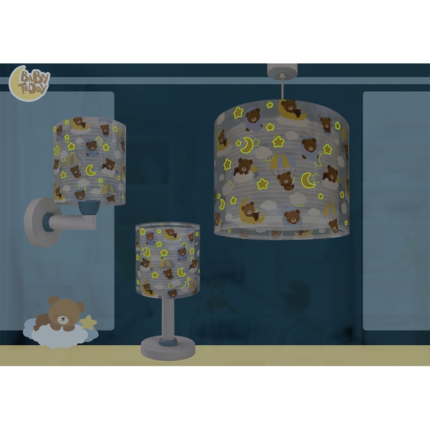 Dalber 41571T - Candeeiro infantil LED BABY TEDDY 1xG4/4W/230V azul