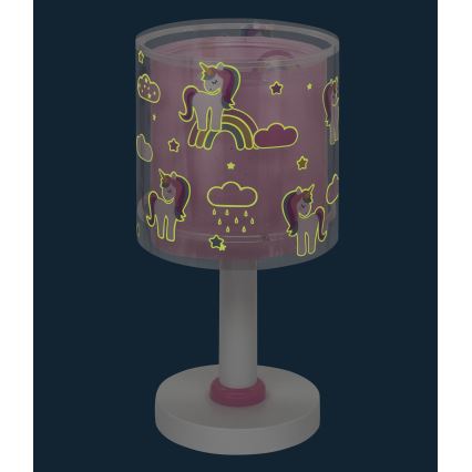 Dalber 41591N - Candeeiro infantil LED UNICORNS 1xG4/4W/230V rosa