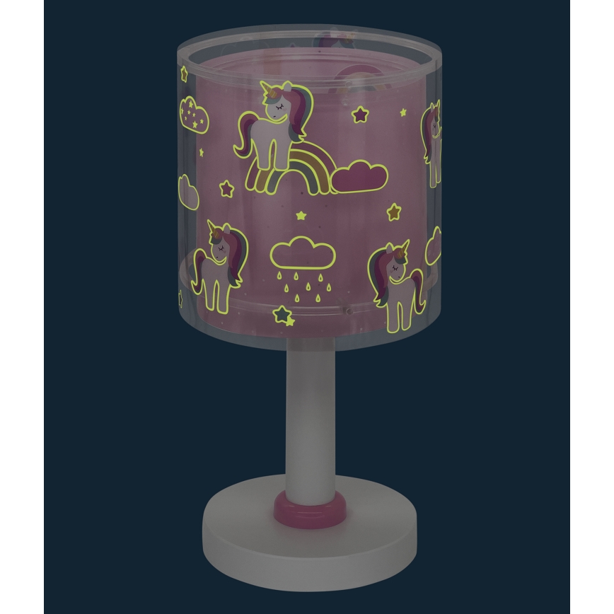 Dalber 41591N - Candeeiro infantil LED UNICORNS 1xG4/4W/230V rosa