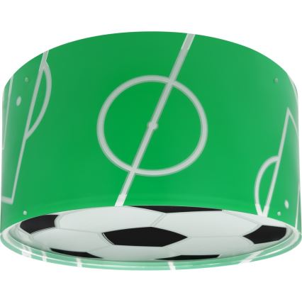 Dalber 41736 - Iluminação de teto de criança FOOTBALL 2xE27/15W/230V