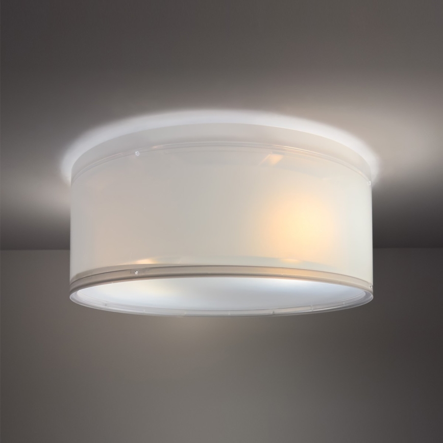 Dalber 42006E - Iluminação de teto para crianças COLOR LIGHT 2xE27/15W/230V branco