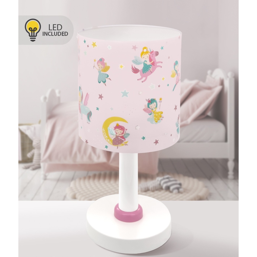 Dalber 42491N - Candeeiro infantil LED FAIRY DREAMS 1xG4/4W/230V cor-de-rosa
