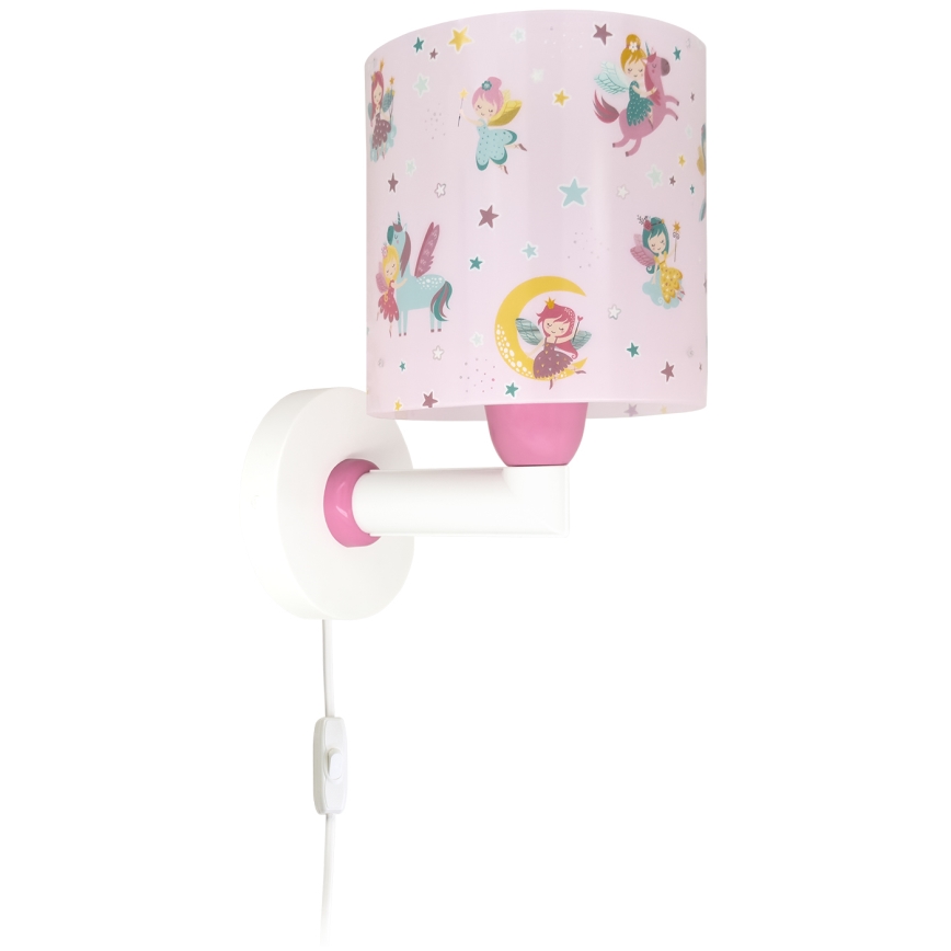Dalber 42499 - Aplique de parede infantil FAIRY DREAMS 1xE27/15W/230V