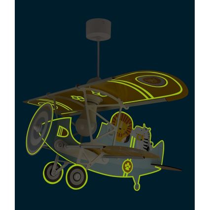 Dalber 54602 - Candeeiro de teto infantil LITTLE LION 1xE27/15W/230V