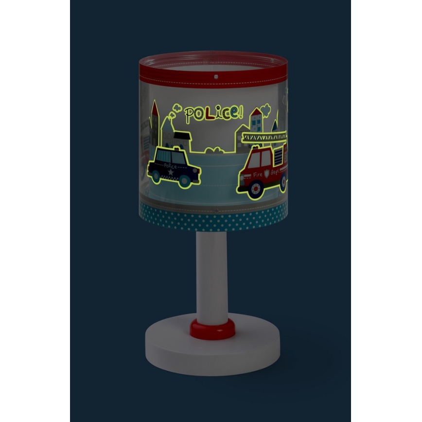 Dalber 60611 - Lâmpada de criança POLICE 1xE14/40W/230V