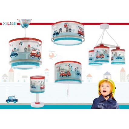 Dalber 60611N - Candeeiro infantil LED POLICE 1xG4/4W/230V multicolorido