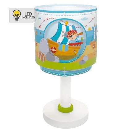 Dalber 60651N - Candeeiro infantil LED PIRATE ISLAND 1xG4/4W/230V multicolorido